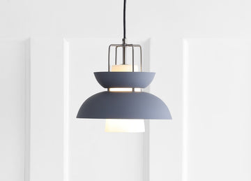 Paul 11" Farmhouse Metal LED Pendant - JONATHAN Y